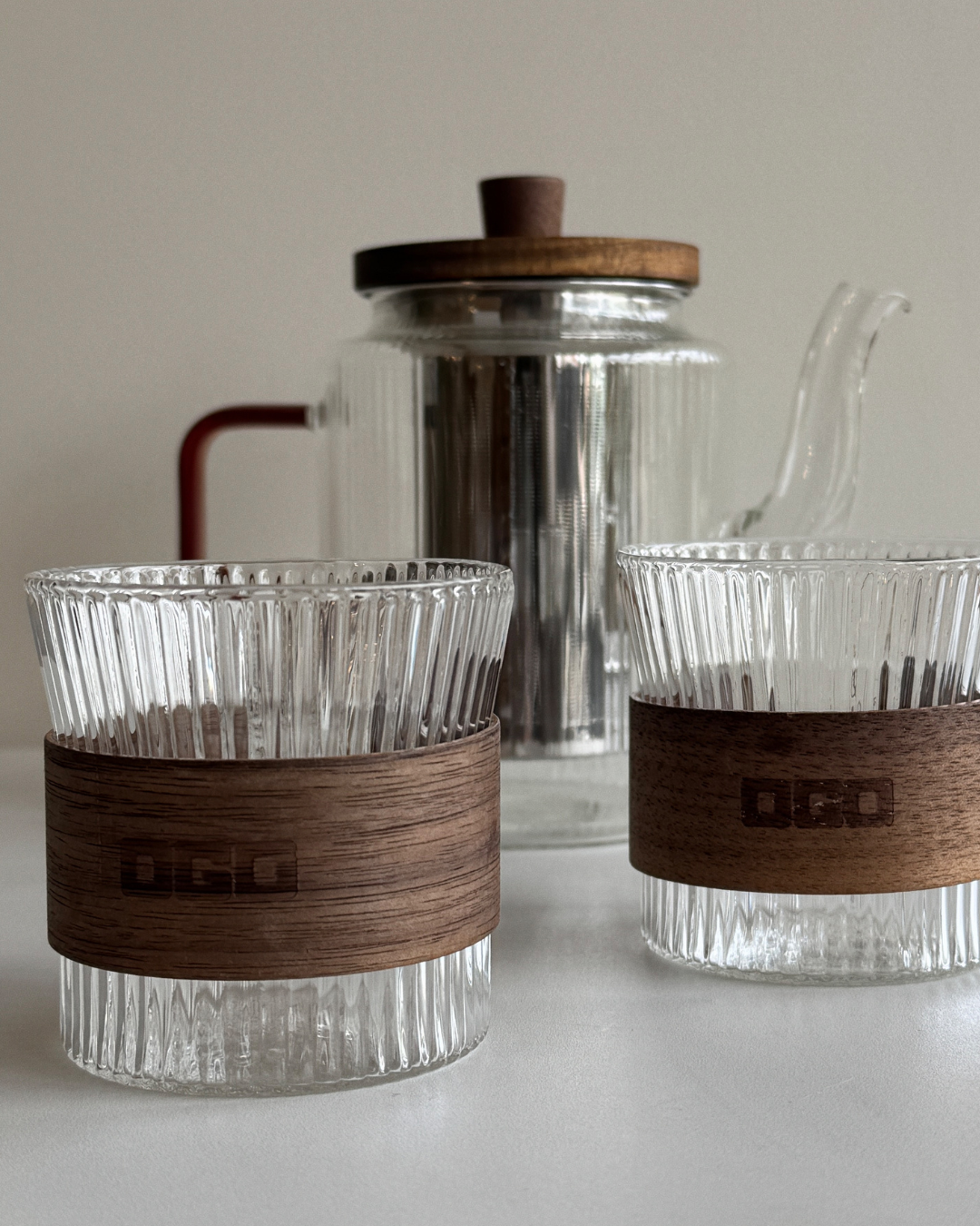 Théière KARL avec 2 Tasses