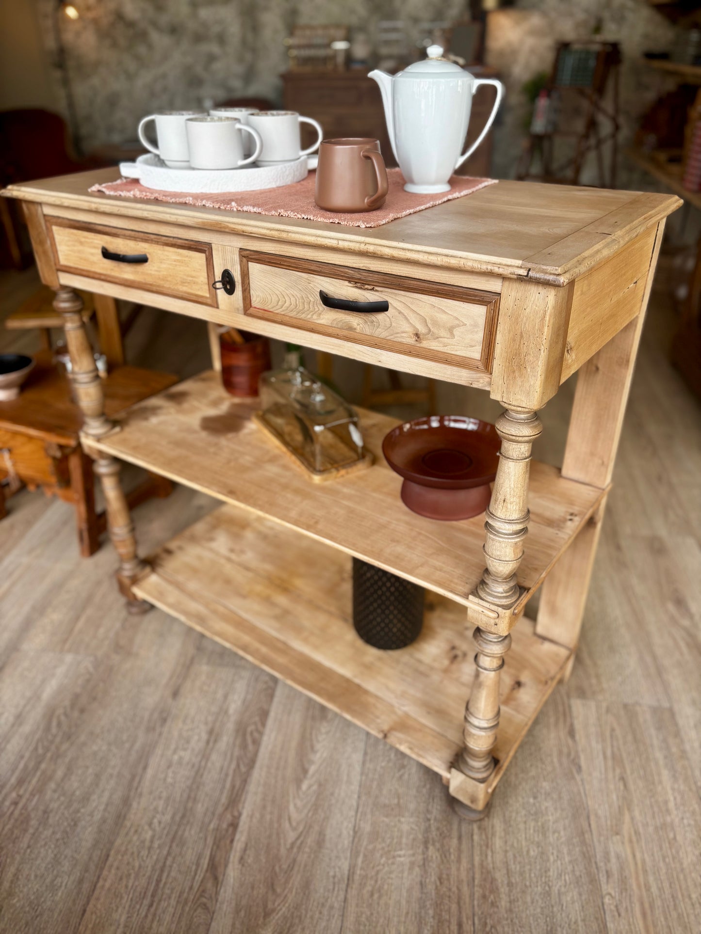 Console 3 étages en bois (286)
