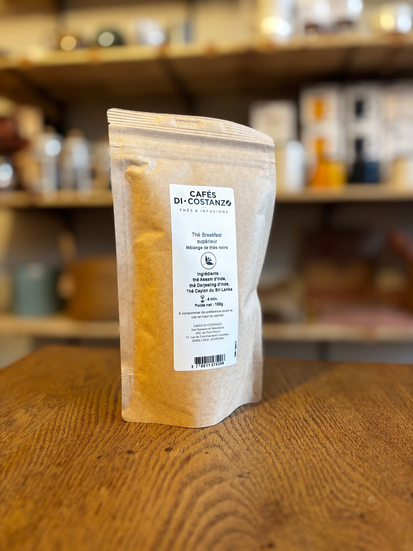 Thé Breakfast supérieur 100g en vrac – DI COSTANZO