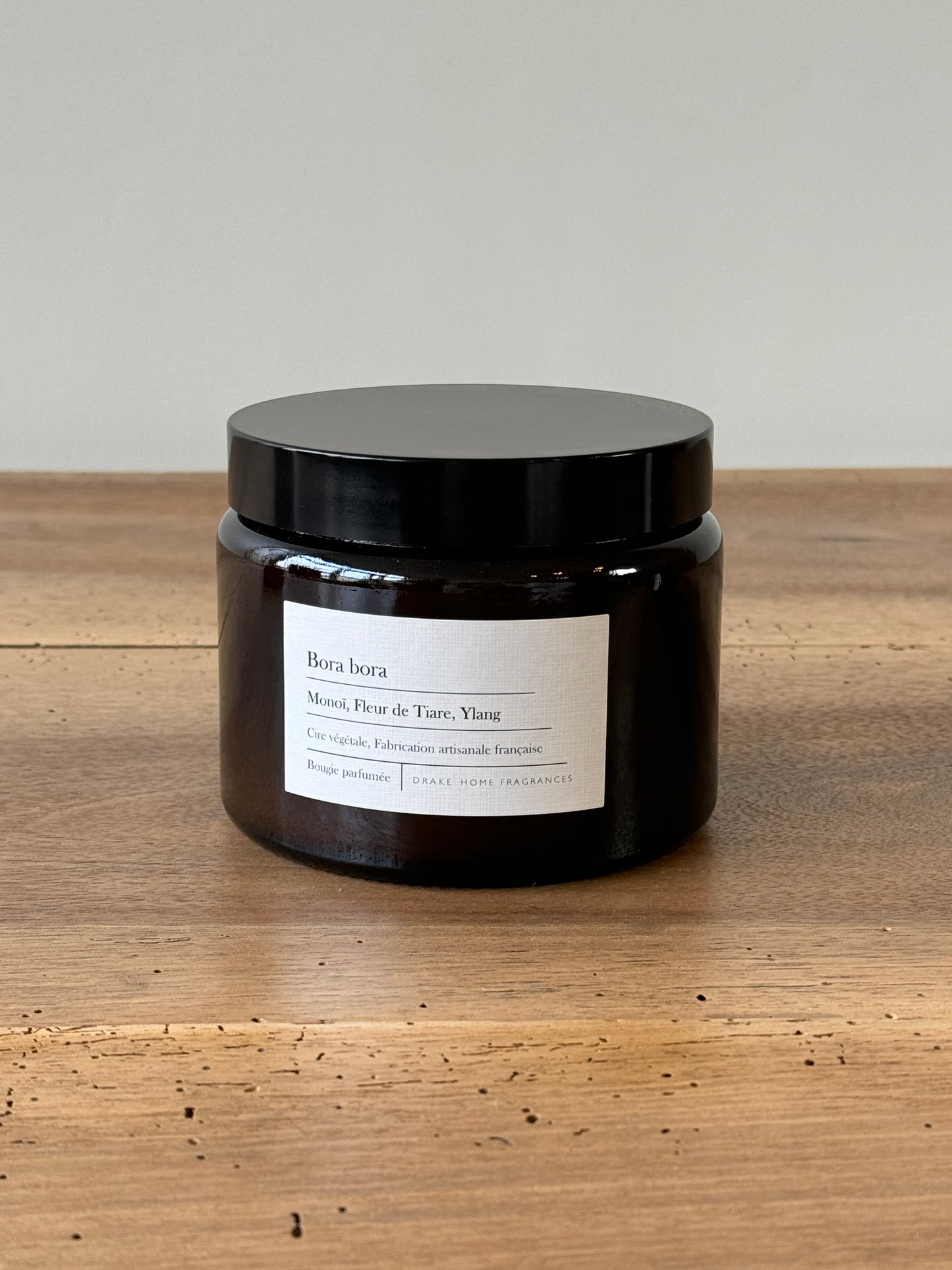 Bougie parfumée cire végétale XL – Bora Bora