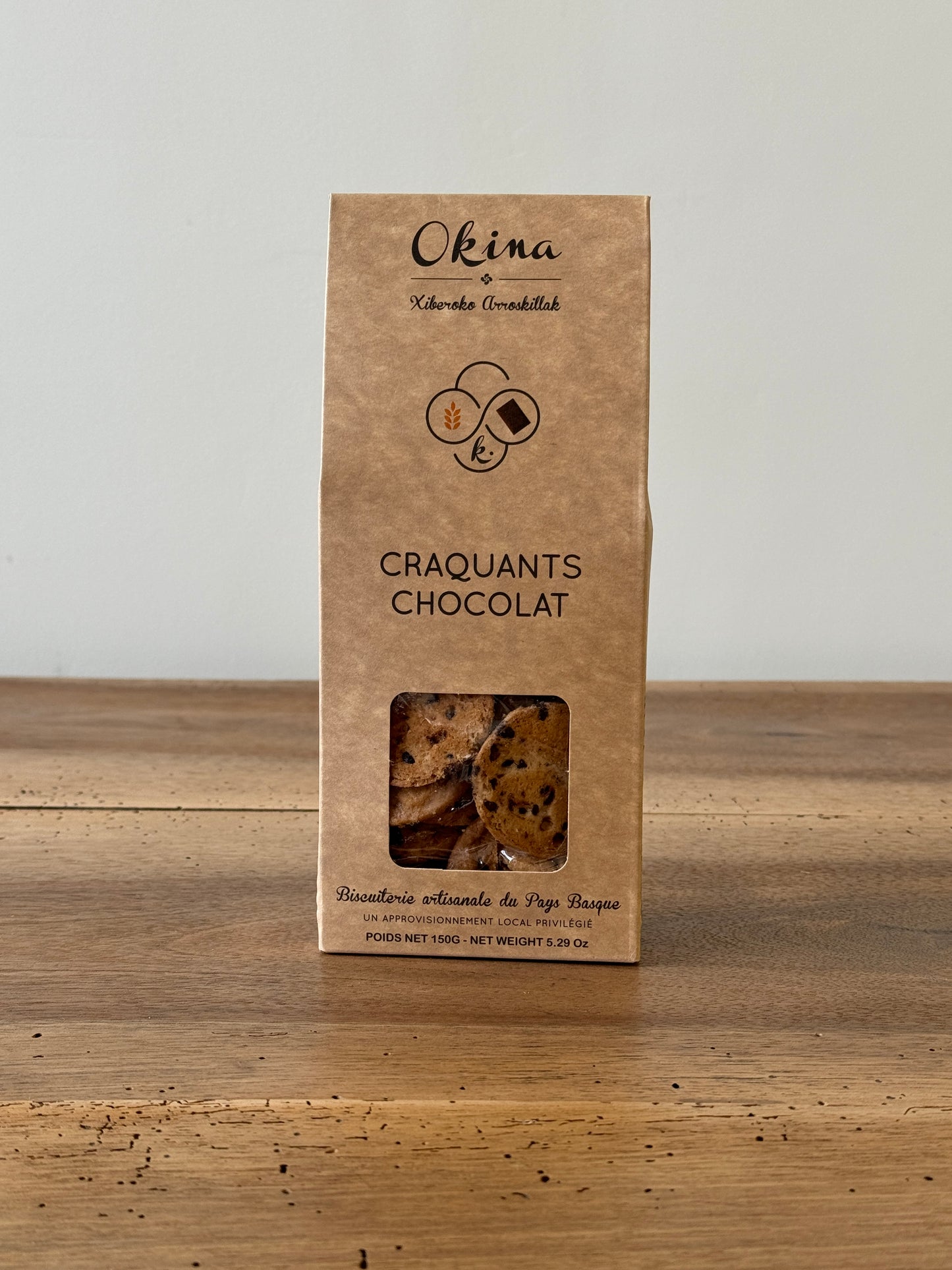 Biscuits Craquants aux pépites de chocolat