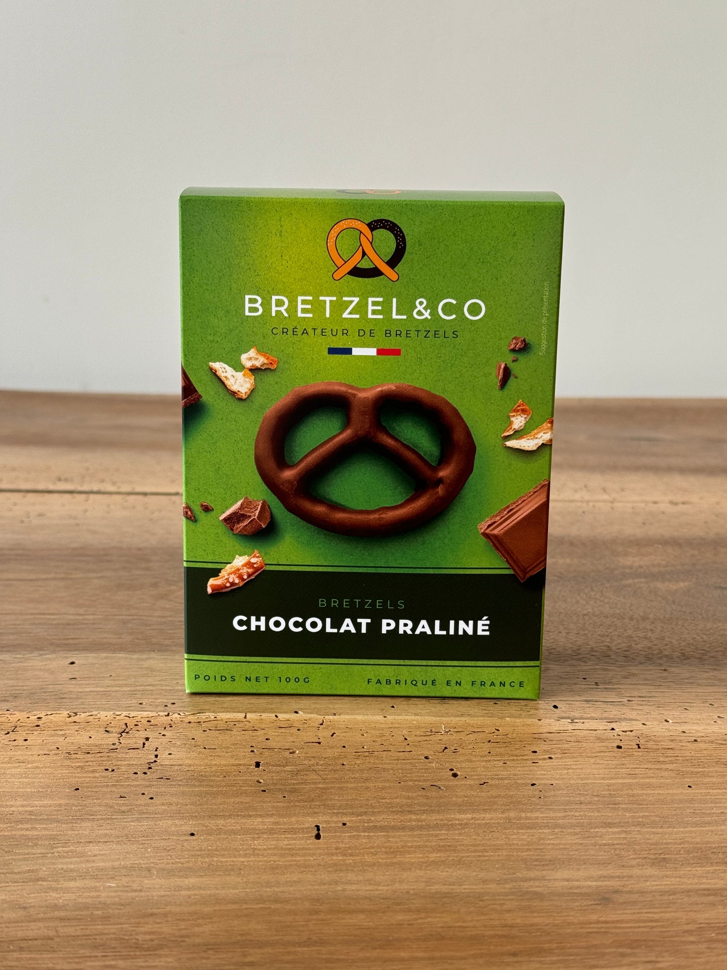 Bretzel chocolat praliné