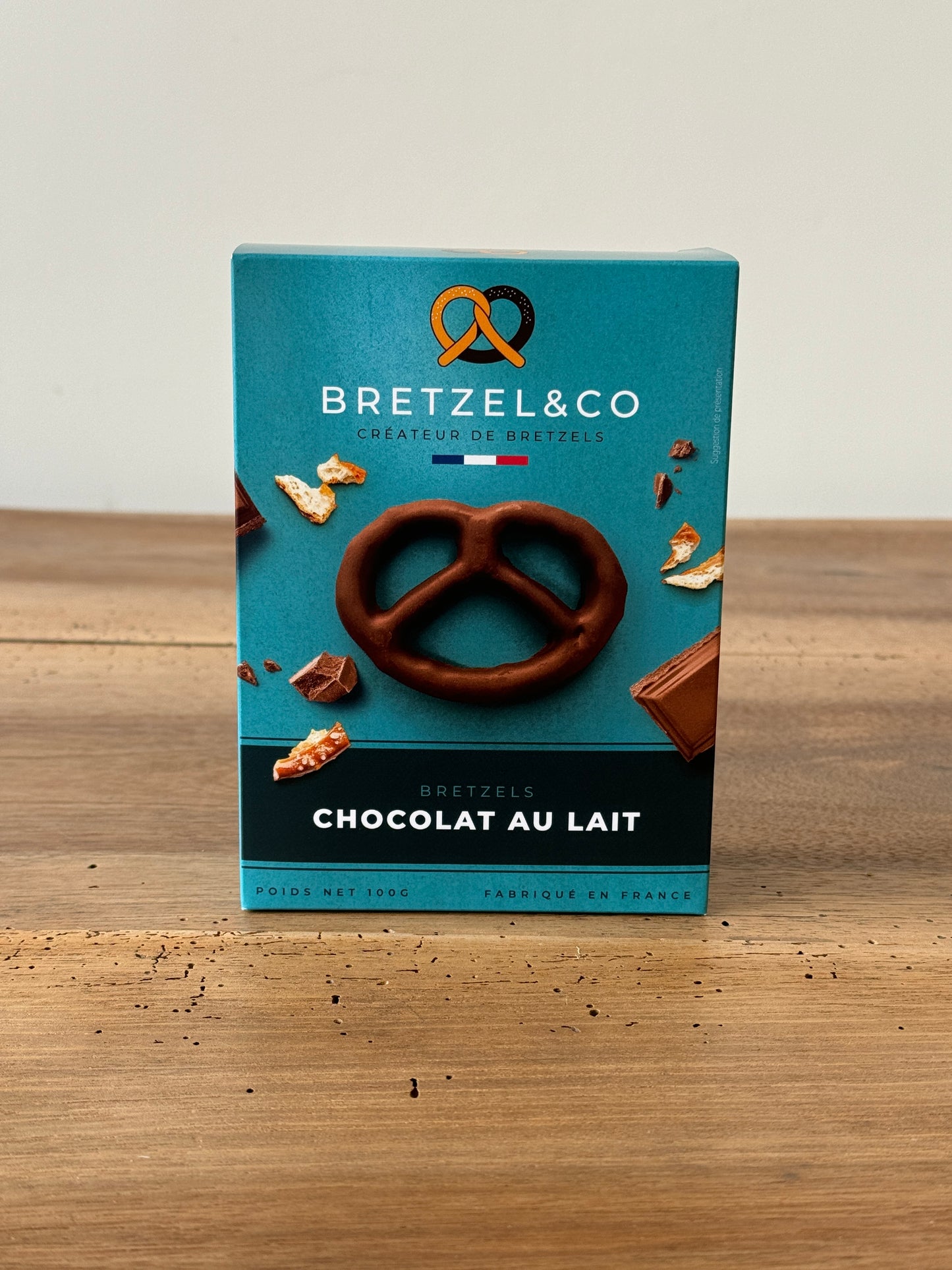 Bretzel chocolat au lait