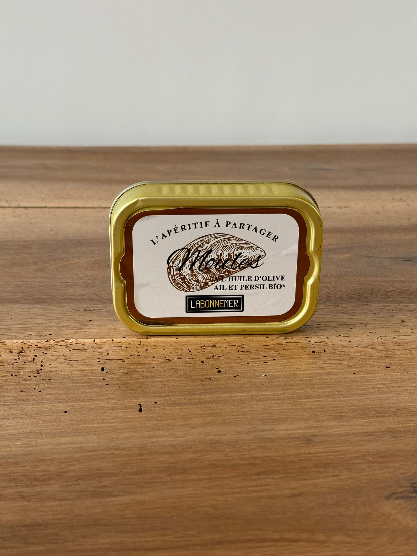 Moules à l'huile d'olive vierge extra, ail et persil bio