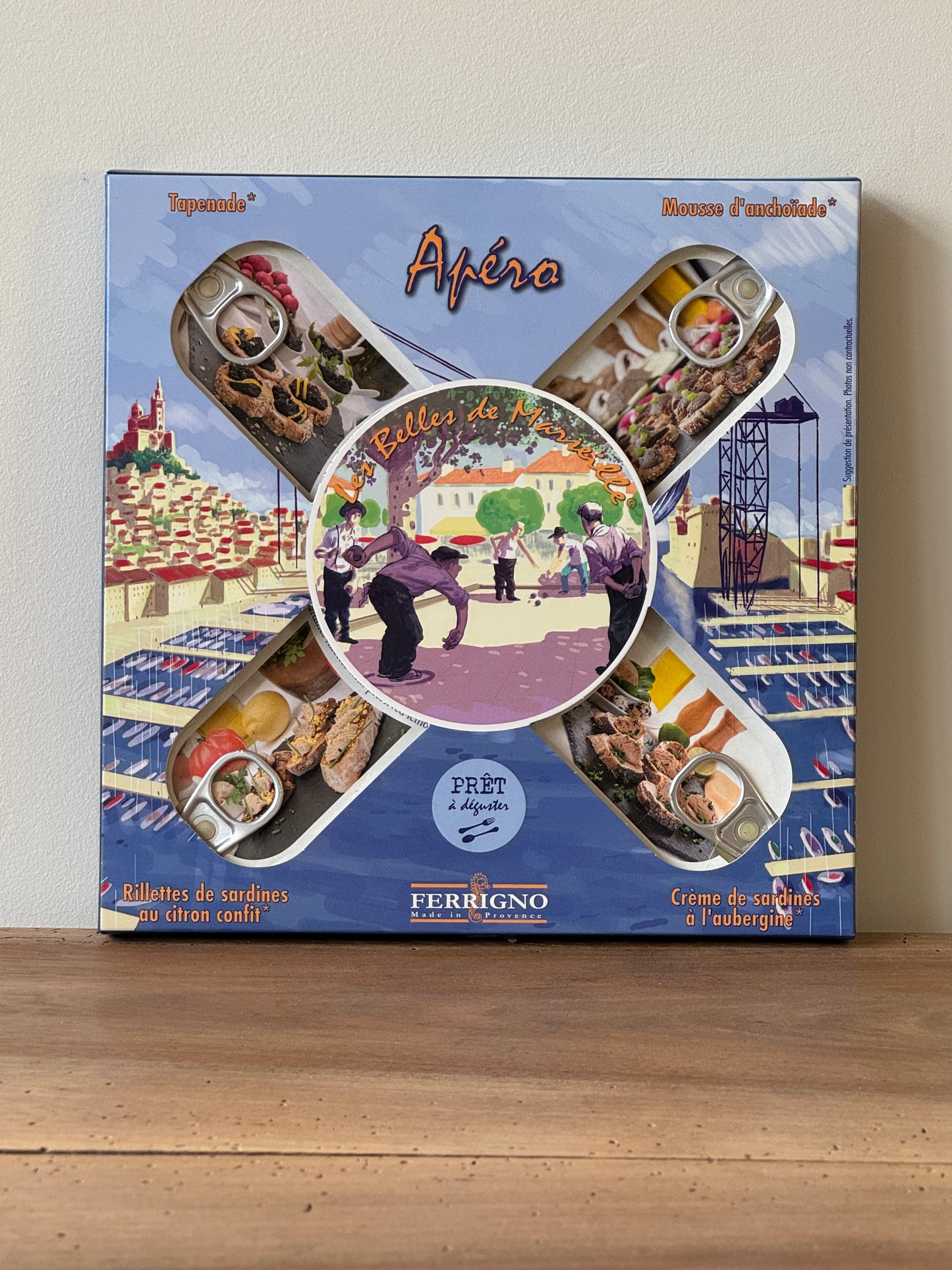 Coffret apéro - 4 tartinables