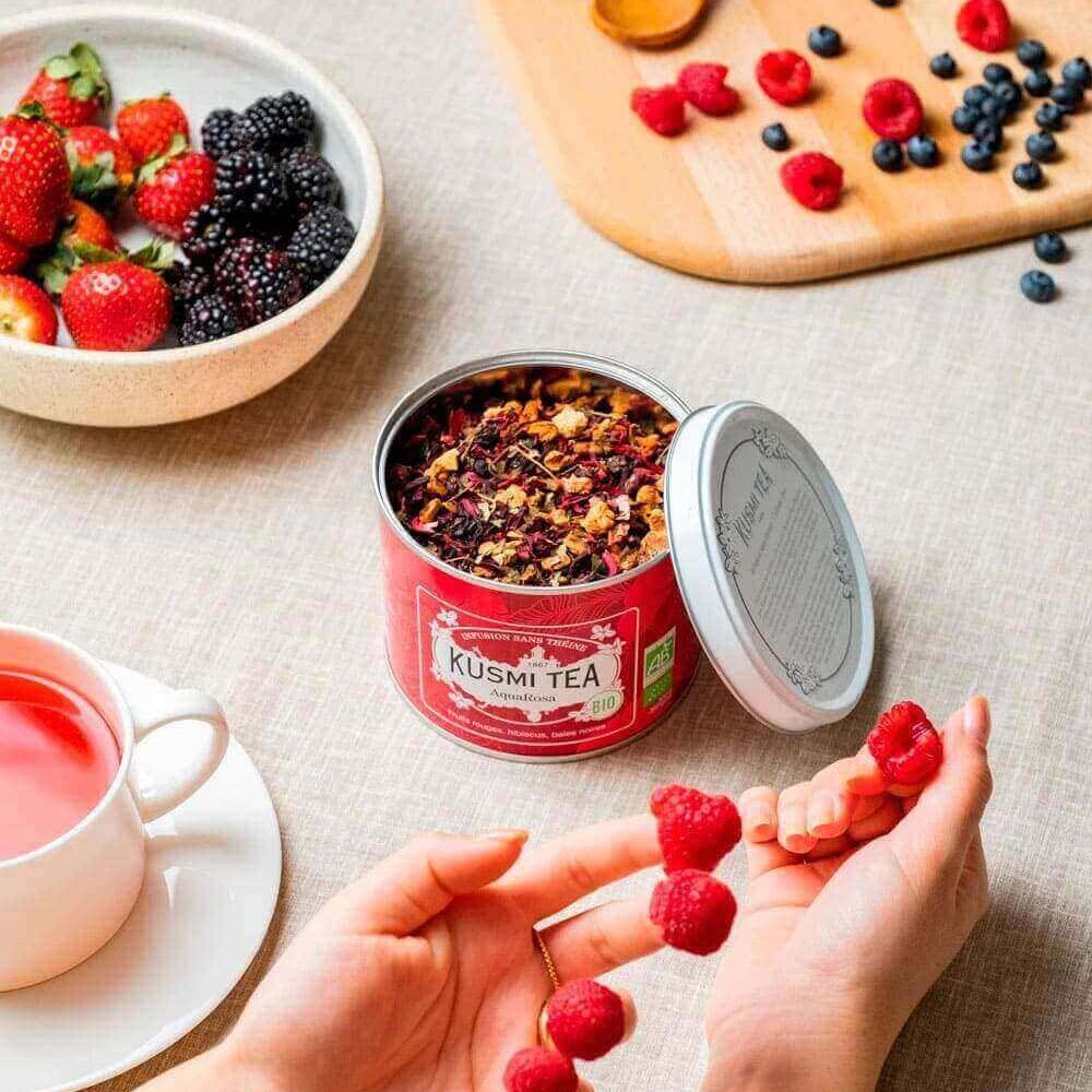 AquaRosa Bio - Boîte métal 100gr - Kusmi Tea