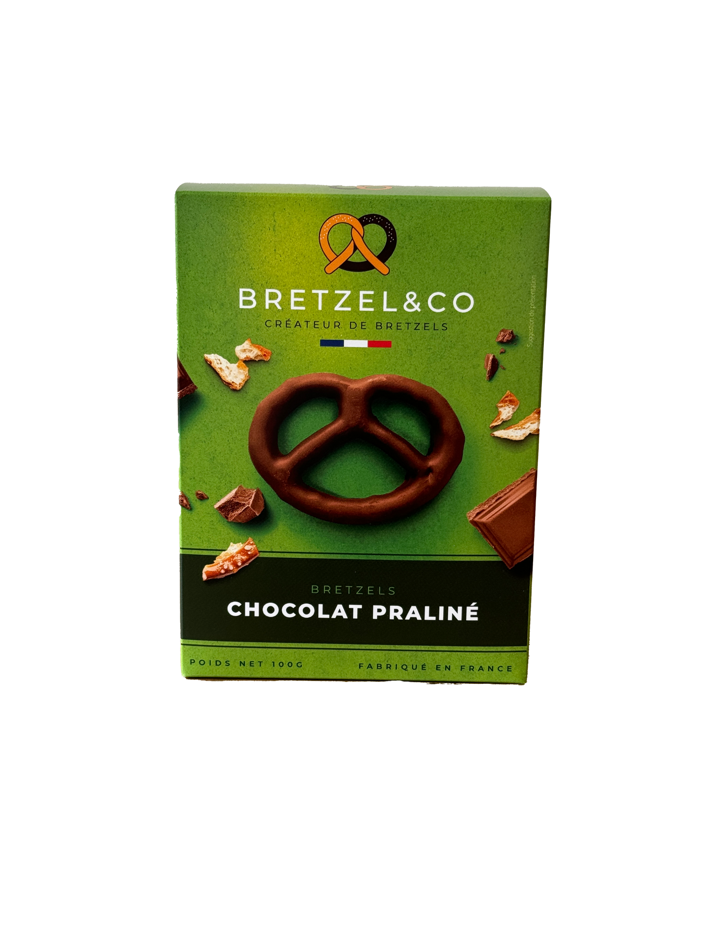 Bretzel chocolat praliné