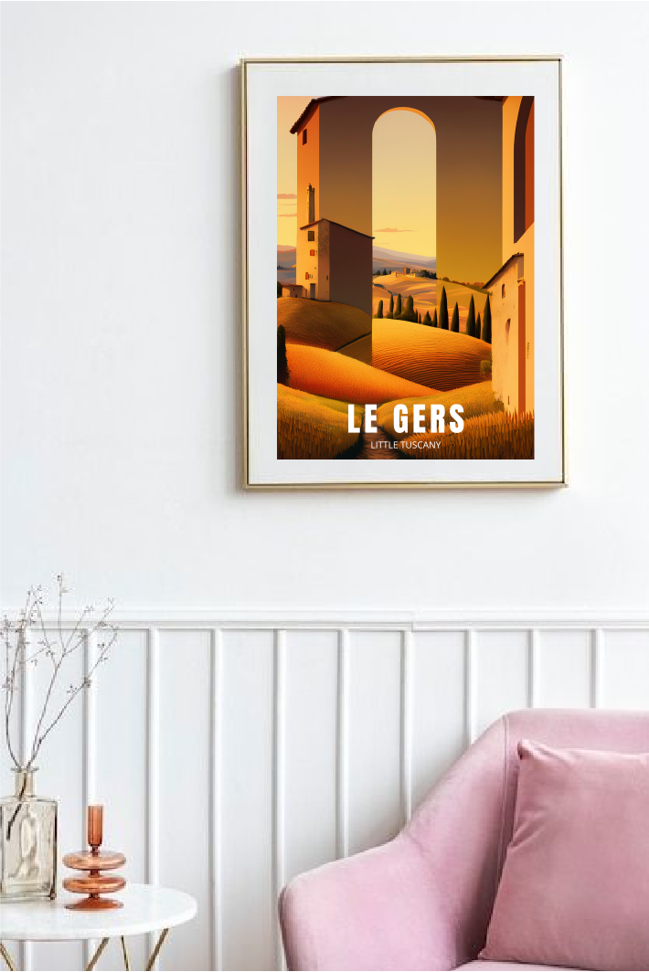 Affiche GERS - Little Tuscany