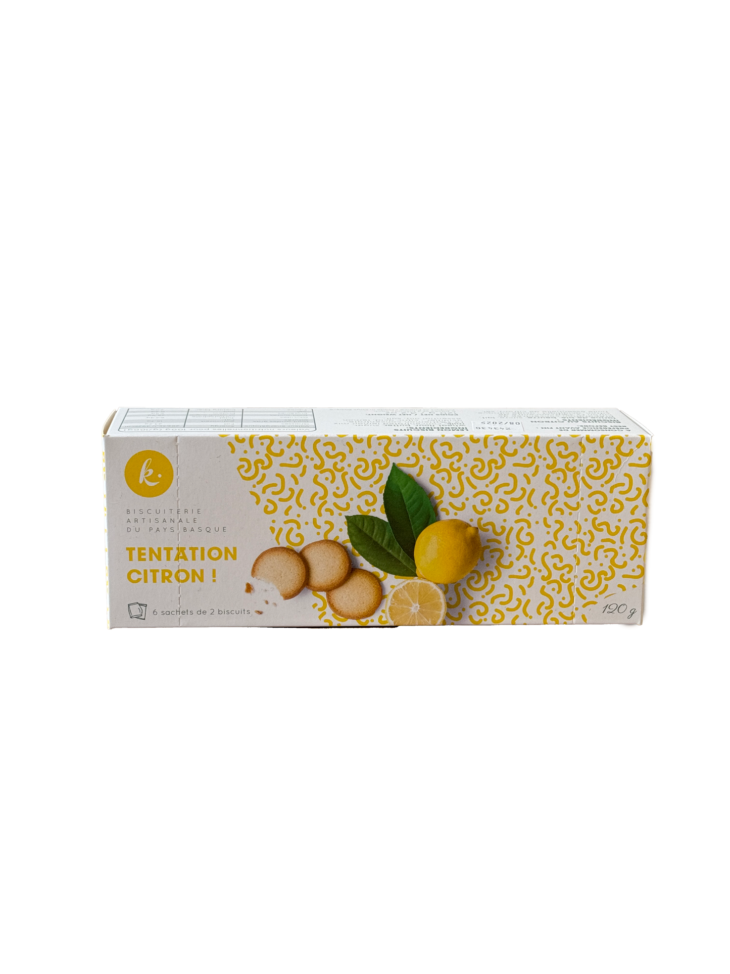 Biscuits Tentation Citron