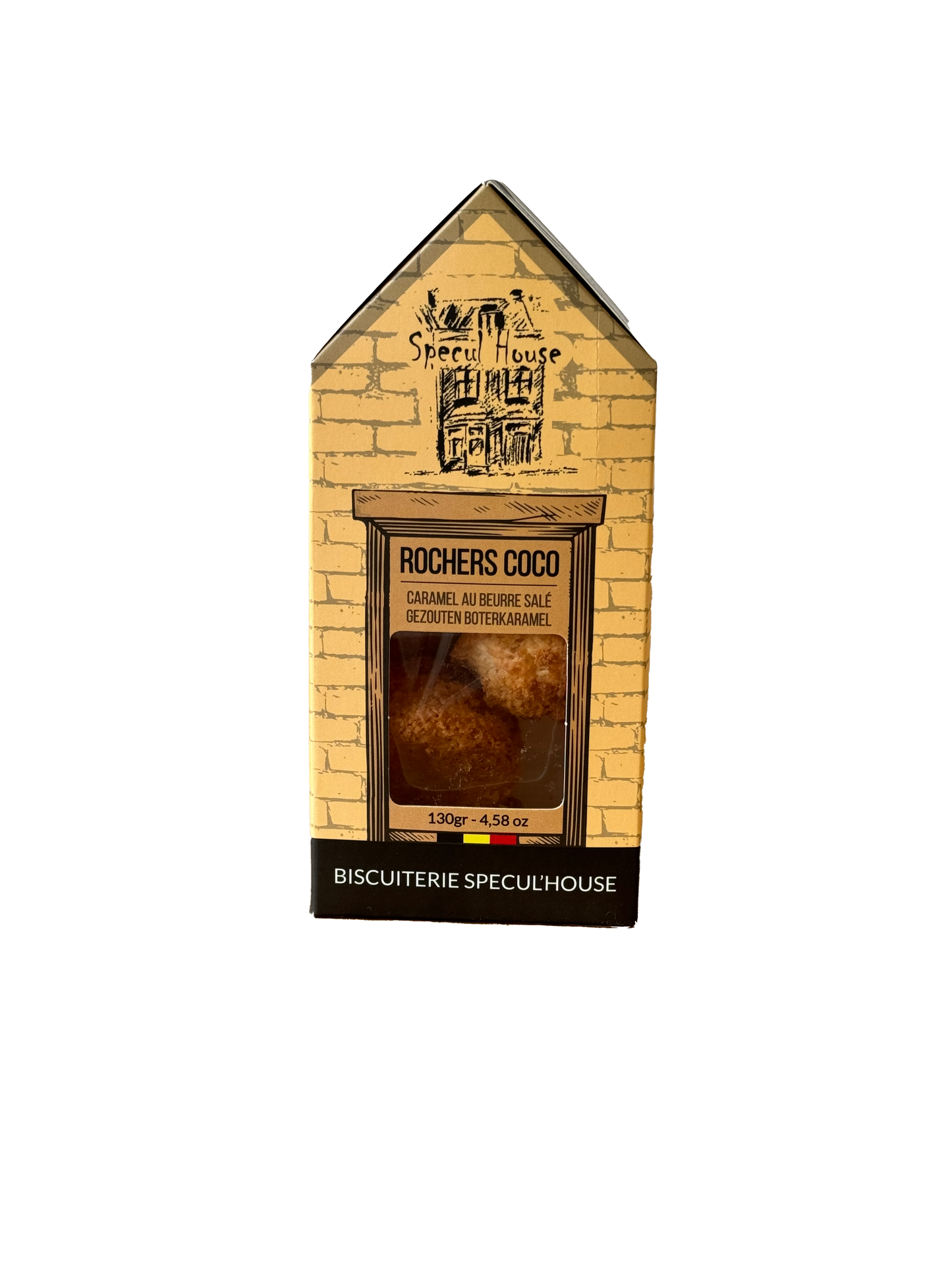 Rochers coco au caramel beurre salé - 5 pièces (130 g)