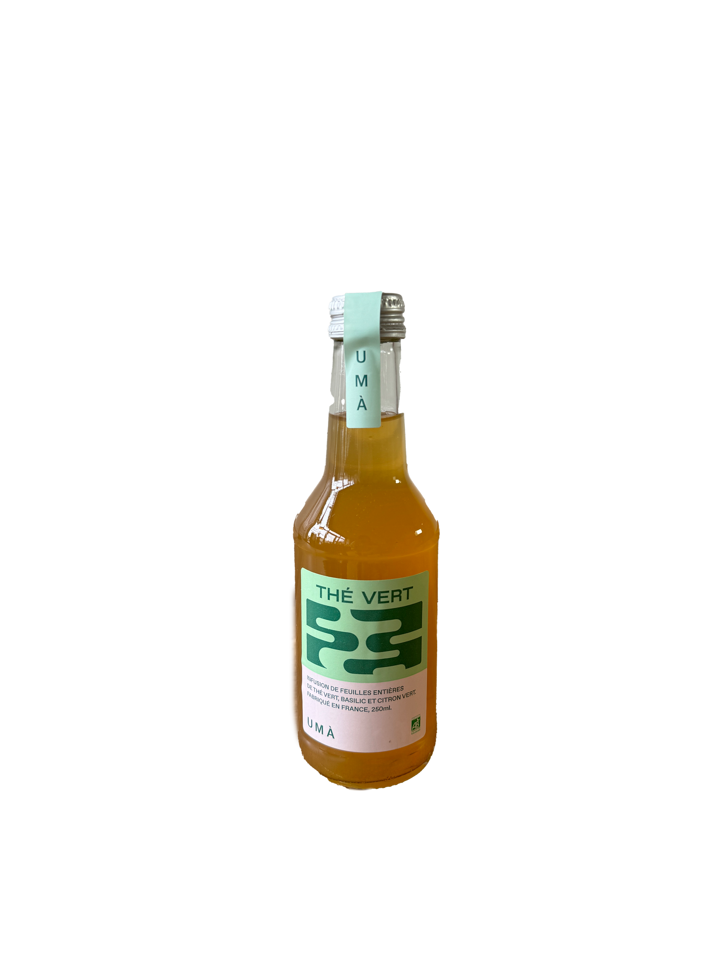 Thé vert, basilic, citron vert - ÙMA 25cl