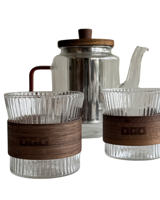 Théière KARL avec 2 Tasses