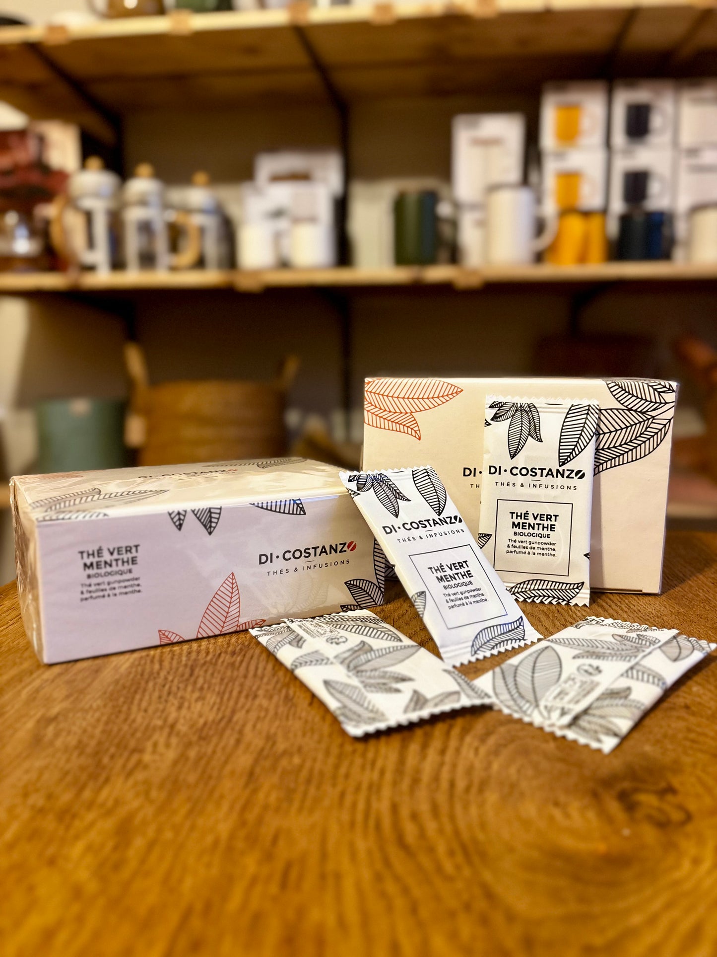 Thé vert menthe biologique – DI COSTANZO