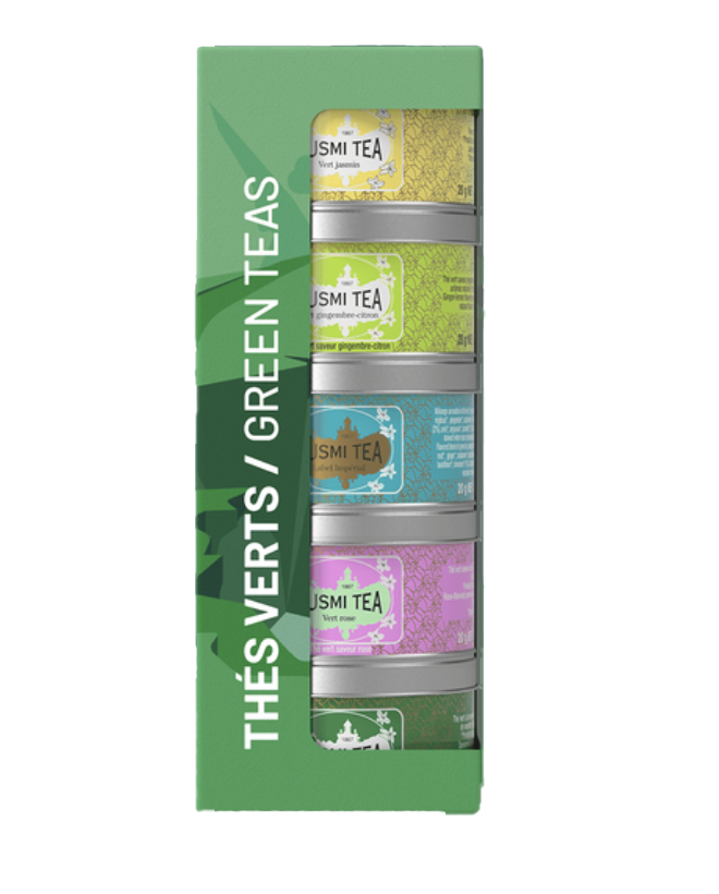 Coffret Les Thés Verts bio - Kusmi Tea