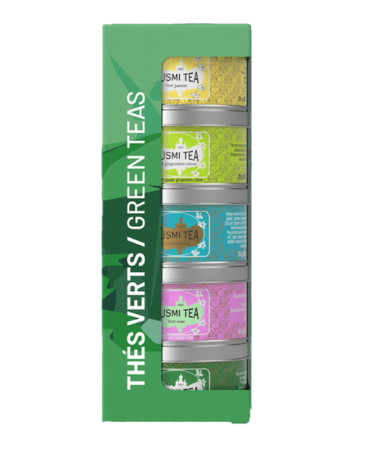 Coffret Les Thés Verts bio - Kusmi Tea