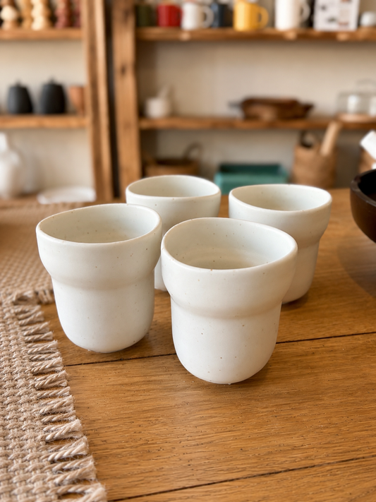 Mug 32cl en porcelaine beige