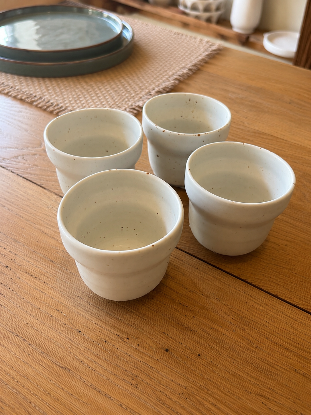 Mug 16cl en porcelaine beige