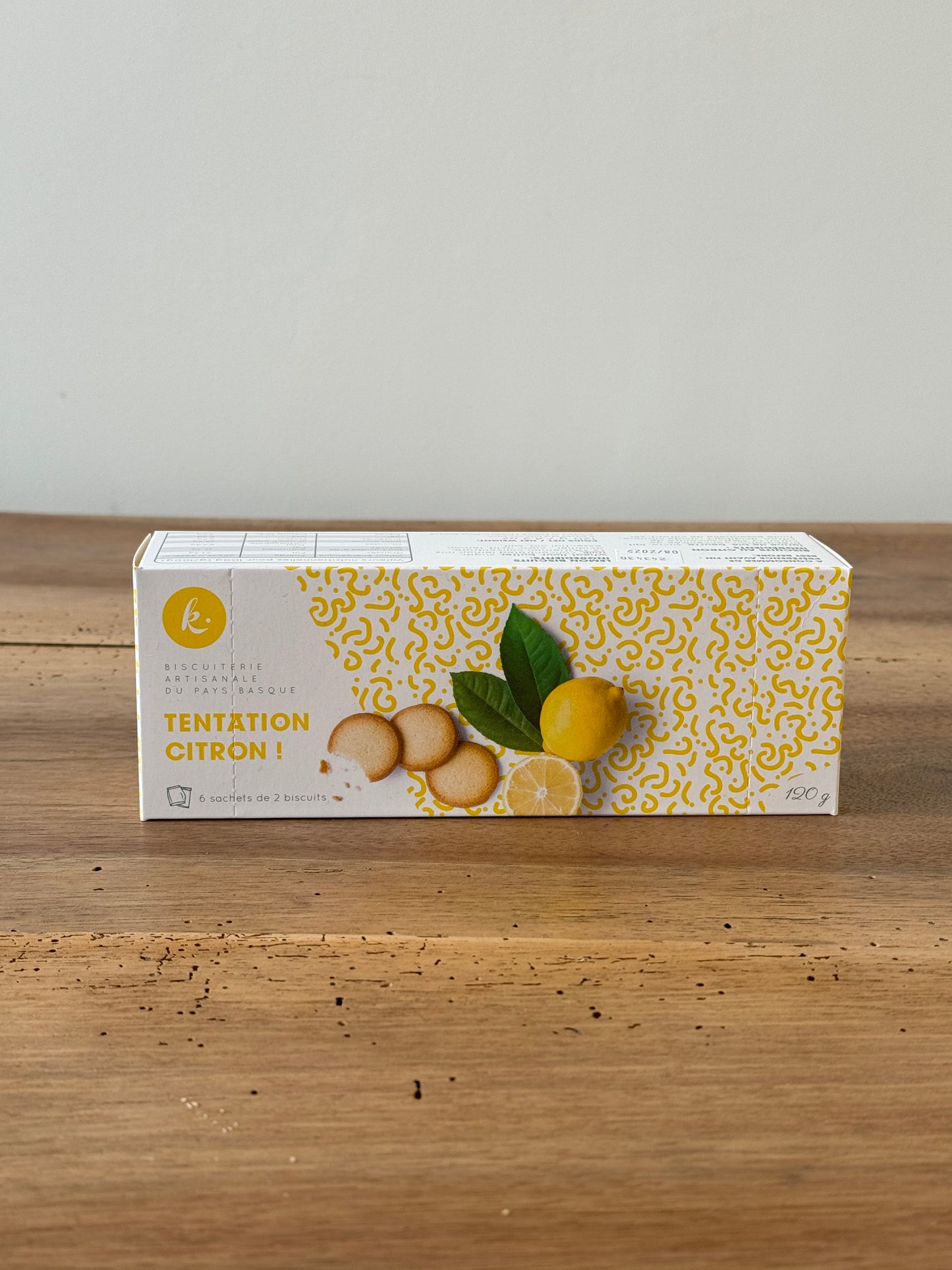 Biscuits Tentation Citron
