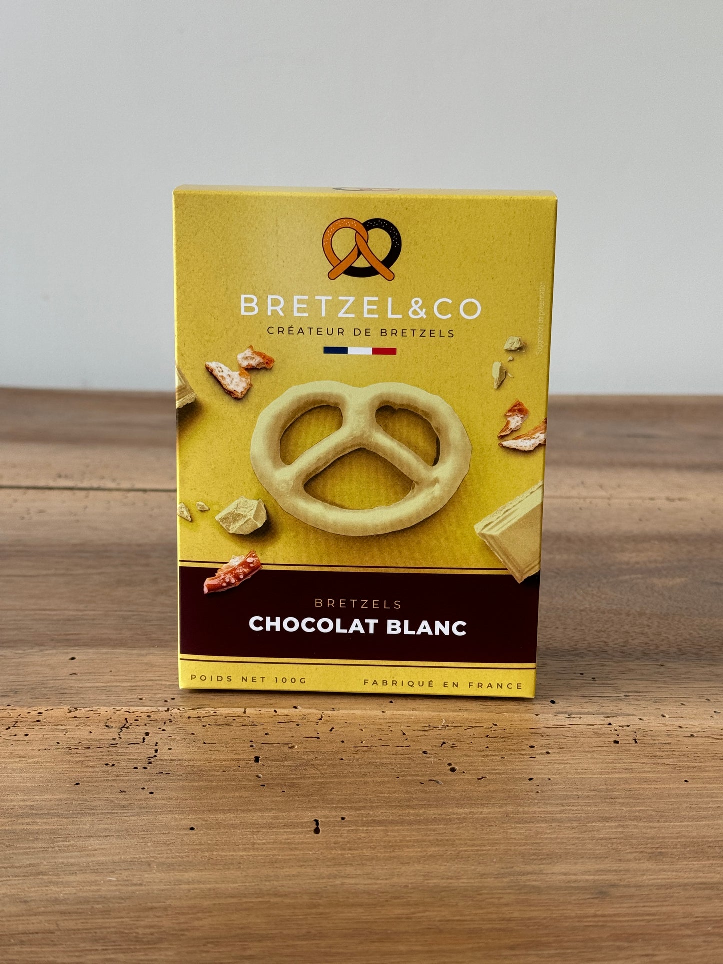 Bretzel chocolat blanc