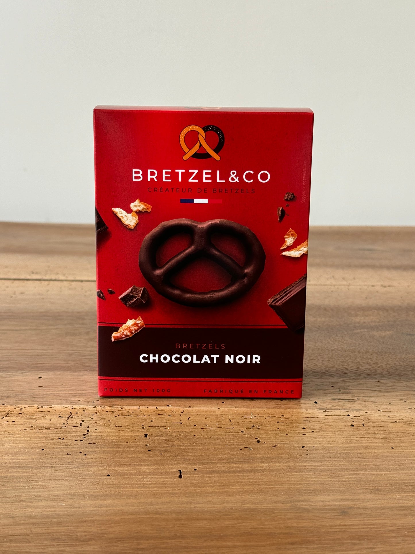 Bretzel chocolat noir