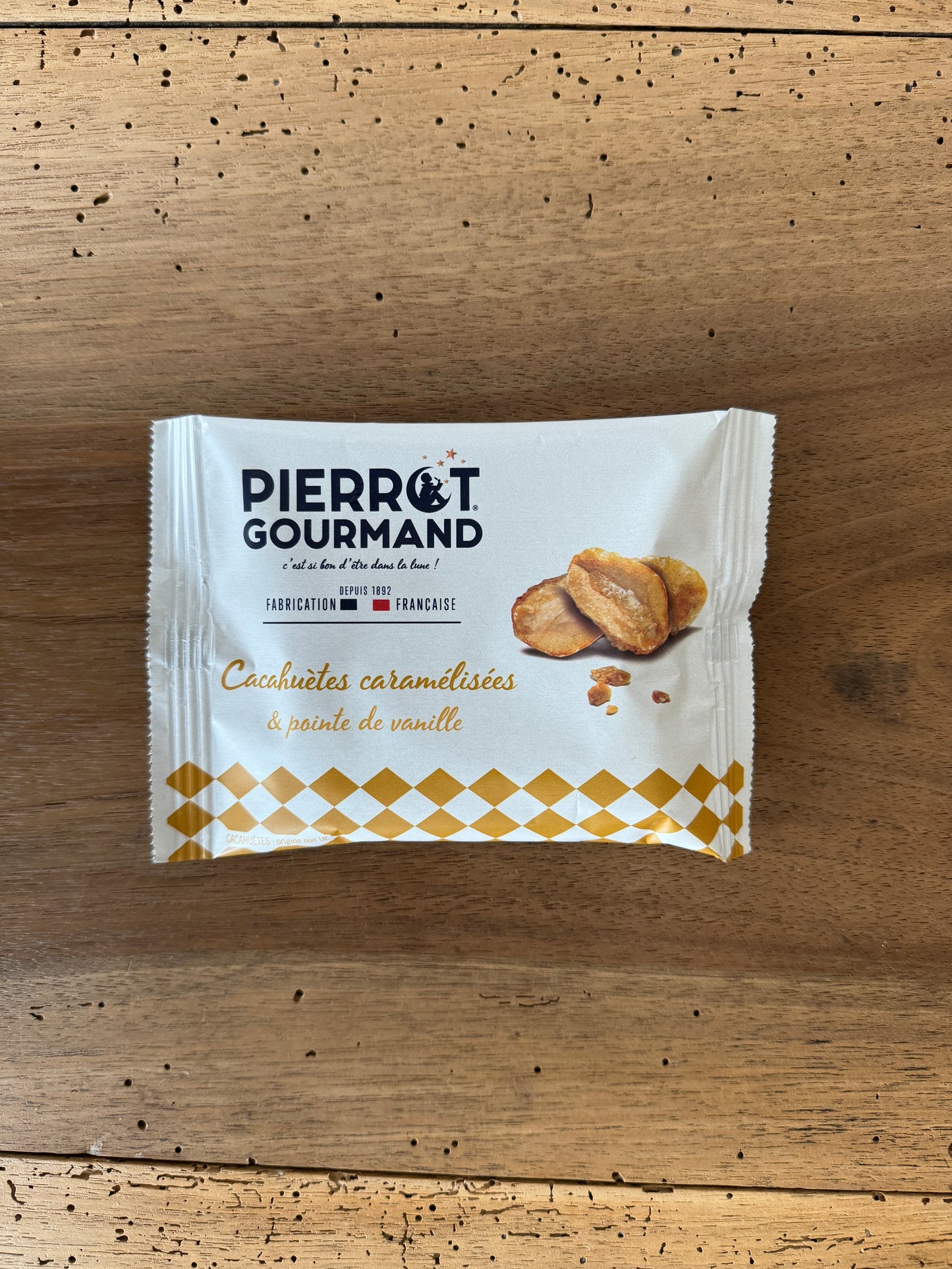 Les Pépites - sachet 45g cacahuètes caramélisées & pointe de vanille