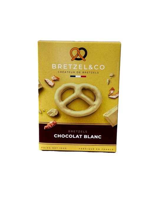 Bretzel chocolat blanc