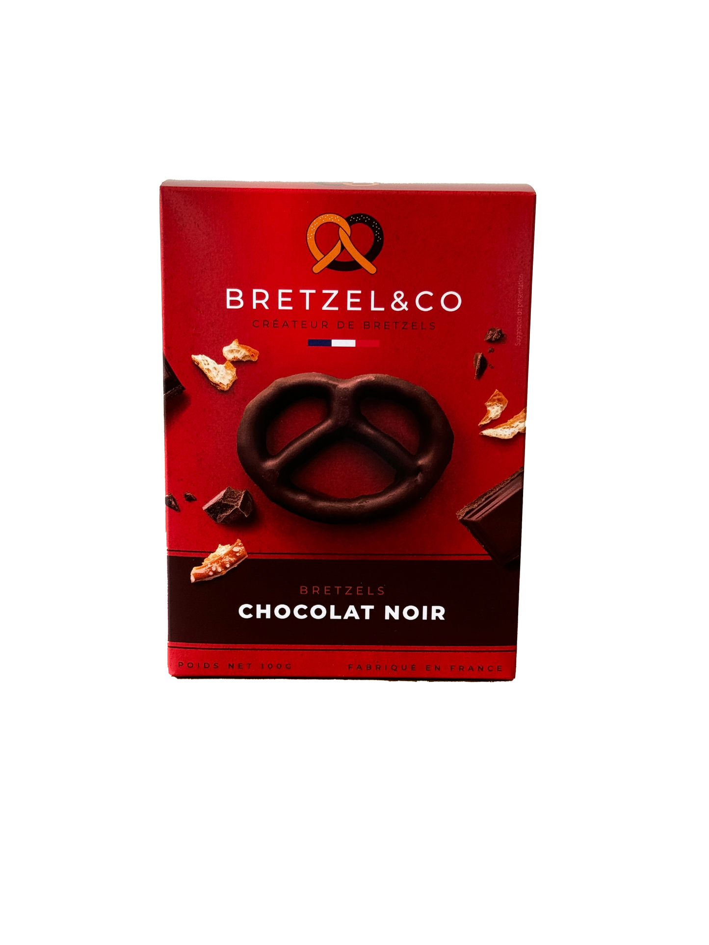 Bretzel chocolat noir