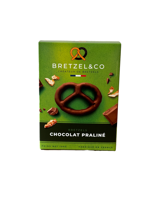 Bretzel chocolat praliné