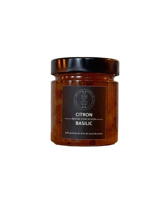 Confiture Citron basilic - 250g