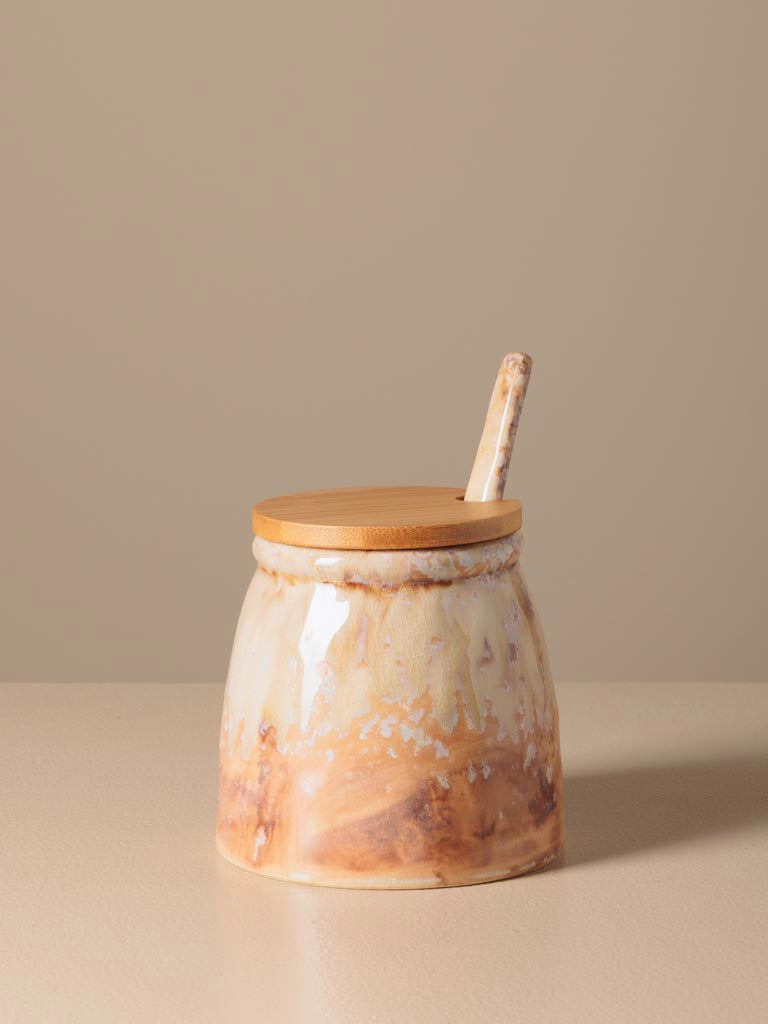 Petit bocal & cuillère Etna