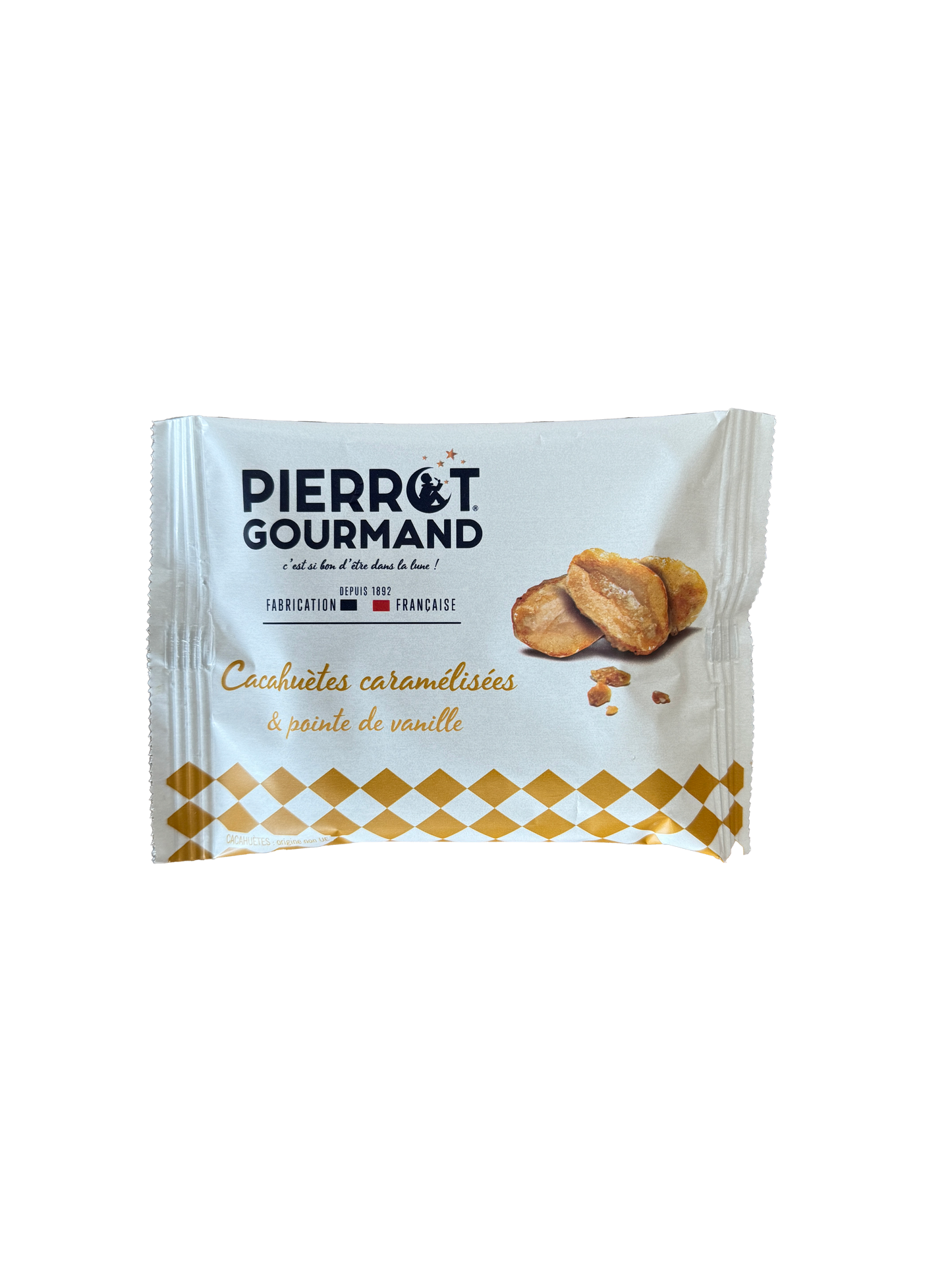 Les Pépites - sachet 45g cacahuètes caramélisées & pointe de vanille