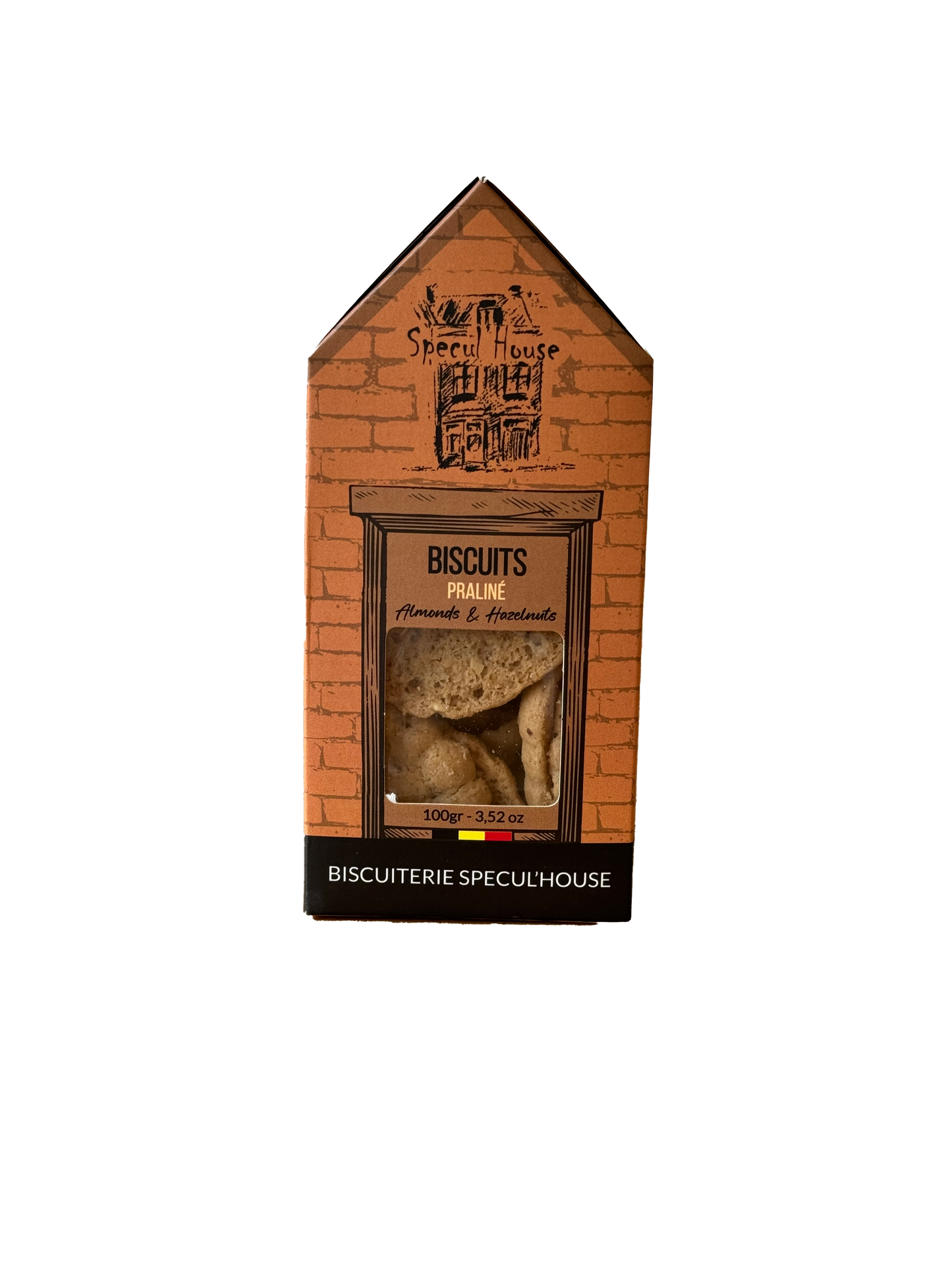 Biscuits praliné (noisettes & amandes) - 100 g